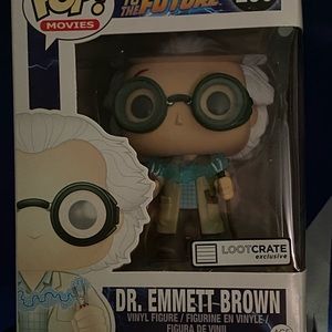 Back To The Future Dr. Emmett Brown #236 Loot Crate Exclusive